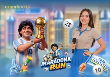 Live-гра Maradona Run у BetCasino